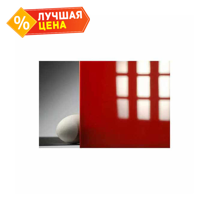 Монолитный поликарбонат 6 мм КИВИ красный 2050х3050 мм