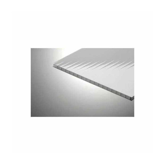 Сотовый поликарбонат 10 мм КОЛИБРИ молочный 2100х12000 мм