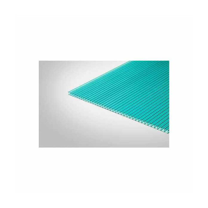 Сотовый поликарбонат 4 мм КОЛИБРИ бирюза 2100х12000 мм